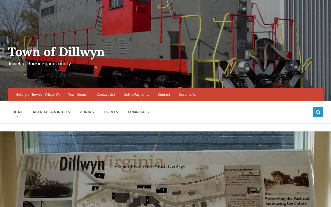 Dillwyn warrant records, official Town of Dillwyn website